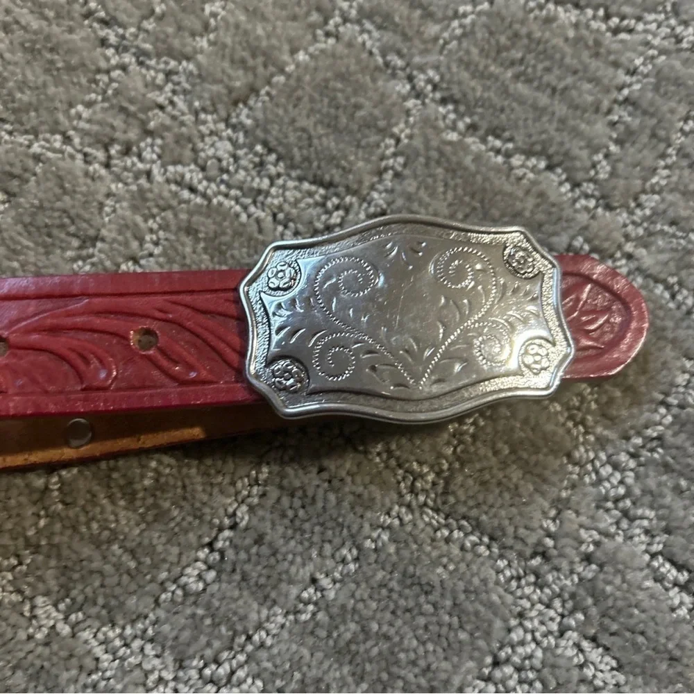 Justin Top Grain Cowhide Kids Belt 18 800rd